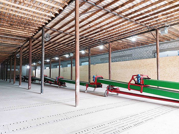 Система микроклимата для длительного хранения 3000 тонн лука